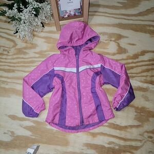 Girls Pink and Purple Lightweight Jacket‎